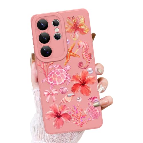 Coque Samsung S26 Ultra antichoc en TPU souple motif coquillage