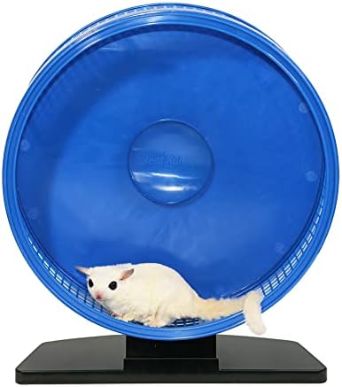 Silent Runner Pro | Sugar Glider Exercise Wheel (Black with Attachment) — 사진 4