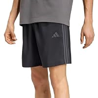 adidas Herren Essentials 3-Stripes Chelsea Lite Woven Shorts, Black/Carbon, S – Ansicht 4