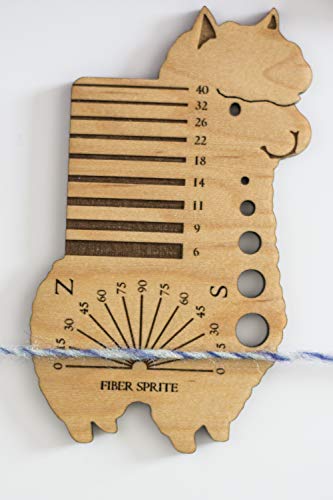 image for The Fiber Sprite Alpaca Shaped Spinner's Multitool - Spinning Control 