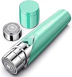Facial Hair Removal for Women, Painless Hair Remover Shaver with 1 Extra Replacement Head