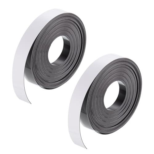 Etiquetas de cinta magnética de fácil corte para organizar refrigeradores 2 piezas 2