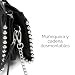 Imagen de AFKOMST Bolso de mano pequeño y cartera con pulsera para mujer
