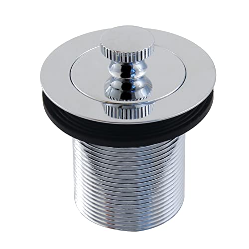 Kingston Brass DLT20CP Lift & Turn Tub Drain, Chrome