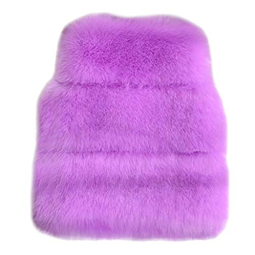Winter Coats for Toddler Baby Girls Faux Fur Vest Winter Warm Coat Jacket Cute Thick Furry Kids Vest Dress Coat4