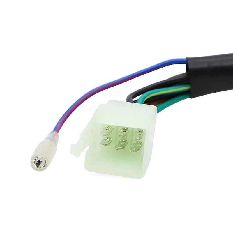 Interrupteur de démarrage électrique et câblage de guidon 7/8"