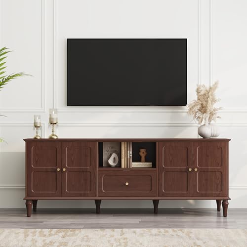 ARTPOWER 67'' Mid-Century Modern TV Stand with Storage Drawer and