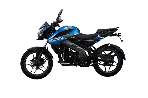 Image of Bajaj Pulsar Ns 125 Ug Motorcycle /Motorbike - Beach Blue - Ex-Showroom
