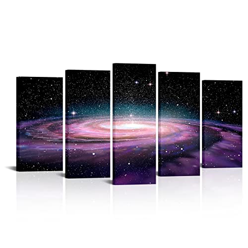 Visual Art Decor Space Wall Art Galaxy Universe Canvas Art