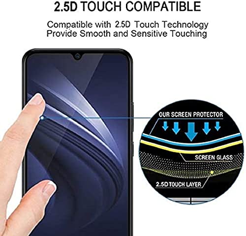 Image of ZARALA Tempered Glass Screen Protector Compatible for (Black) with Edge to Edge Coverage and Easy Installation kit (iQOO Z3 5G)