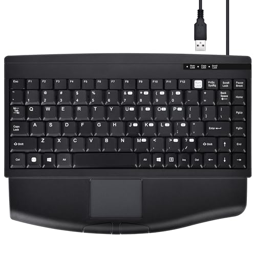 Clavier USB avec pavé tactile intégré et 88 touches pour un contrôle total