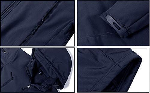 Miniatura 5 de MAGCOMSEN - Chaqueta táctica con capucha para hombre, impermeable, suave, abrigo de invierno