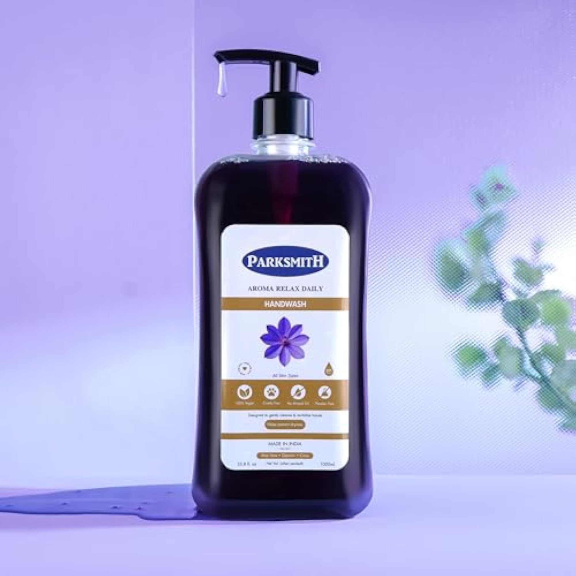 Aroma Relax Daily Liquid Handwash Luxury Pump Bottle 1 Litre