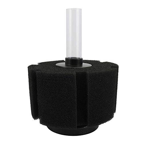 XY-280 Bio Fish Aquarium Medium Cylinder Soft Sponge Water Filter, Black