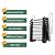 12FT Attic Ladder Pull Down System, 12-Step 660LBS Al-Mg Alloy Collapsible Ladder Pull Down Attic Ladder, Wall-Mounted Folding Stairs for Attic Retractable Attic Stairs with Armrests (M02-New)