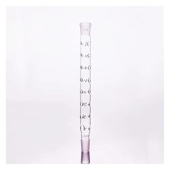 Lab Instruments Equipment Spine Distillation Column L. 75mm/100mm/120mm/150mm/200mm/250mm/300mm/400mm/500mm, Joint 24/29 Distillation TubeE.L. 75mm