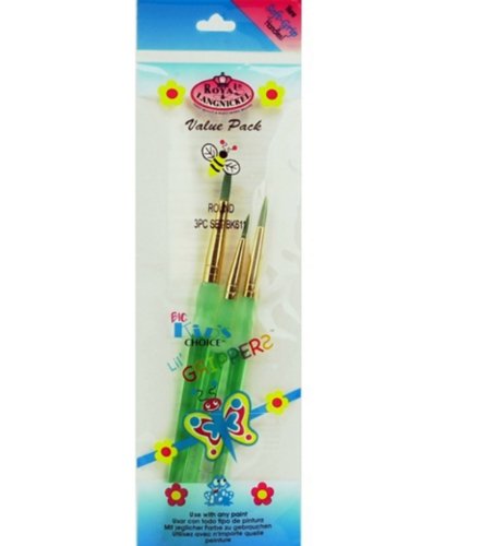 Royal Big Kids Choice Round Artist Brush Set - Bk611 - Single