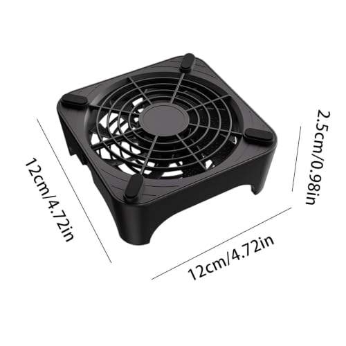 Ventilador para router que evita cortes de internet por calor en oficinas de casa 5