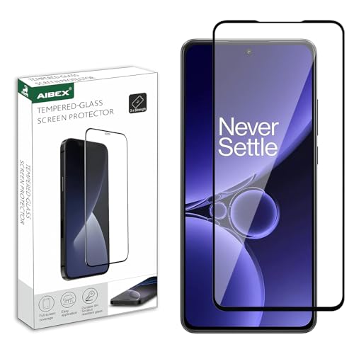 Image of AIBEX Tempered Glass for OnePlus CE 3 5G| 9H Hardness | Anti-Glare & Anti-Fingerprint | Water Resistant | Edge-to-Edge Full Screen Protector | Bubble-Free Installation