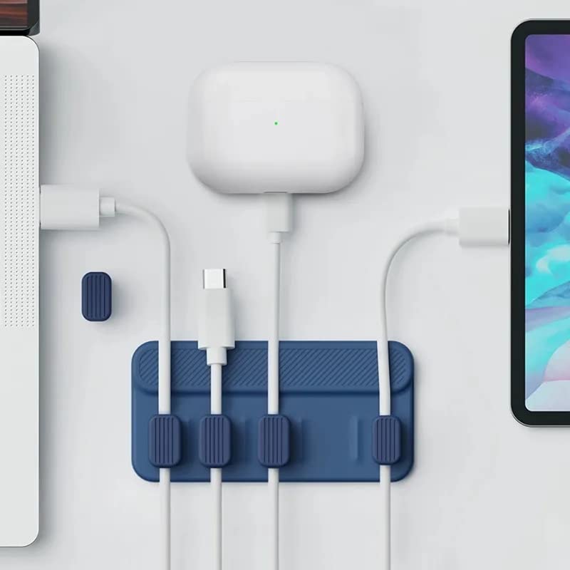 Clips De Câble Magnétiques, Support De Câble, Organisateur De Cables Magnetique Non Marquant Crochet De Prise Noir~p129951588