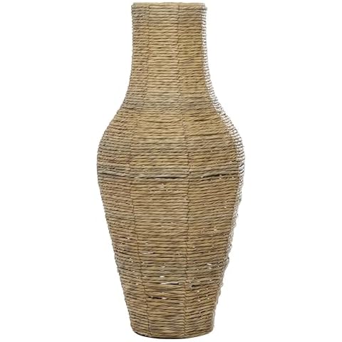 Deco 79 Handmade Tall Woven Floor Vase Cover