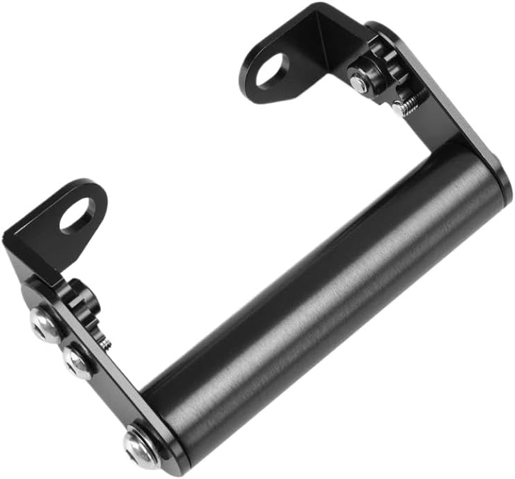 Phone Navigation Bracket GPS Extend Bracket 22 Mm Black Compatible with Motorbike Motocycle