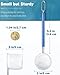 Pawfly Soft Round Aquarium Net, 2 Inch Shrimp Net with Extendable Stainless Steel Handle for Baby Fish, Food Residue Debris