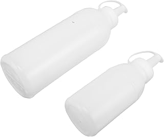 ibasenice 2 Piezas Sumador De Botella De De Contenedores De Juego De Suministro Botellas De Plástico Botella De Botella De Plástico El Plastico Blanco