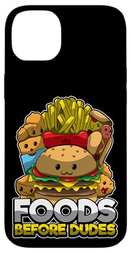 Cute Fast Food Treats Burger tCh|eg Before Dudes VO X}zP[X iPhone 14 Plus p