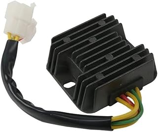 QCHIAN Voltage Regulator Rectifier Motorcycle Black Voltage Regulator Rectifier For Hyosung For GT650R For GT650 For Comet For GV650 For GT650S Motorbike Rectifiers