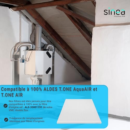 Filtre M5 compatible ALDES T.ONE de fabrication française