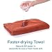 Winthome Hundehandtuch, hundehandtuch extra saugfähig, microfaser handtücher für Hunde Katzen, Großer Hunde Bademantel Schnelltrocknend Warm (77x97cm, Rosa)