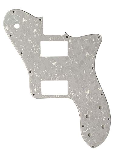 �J�X�^���M�^�[�s�b�N�K�[�h Fits Fender Squier Telecaster Deluxe PAF Style Guitar Pickguard (4�v���C�z���C�g�p�[��)