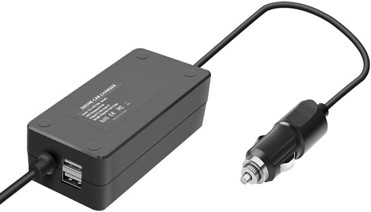 Miniatura 4 de SOLKIN Drone Accessories Car Charger for DJI Phantom 4 Pro Advanced Drone Battery Remote Control Vehicle Charger Portable Fast Outdoor Travel