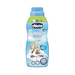 Chicco Sensitive Cuore di Talco Ammorbidente Concentrato, Intensa Freschezza e Morbidezza, 0+ Mesi - 750 ml