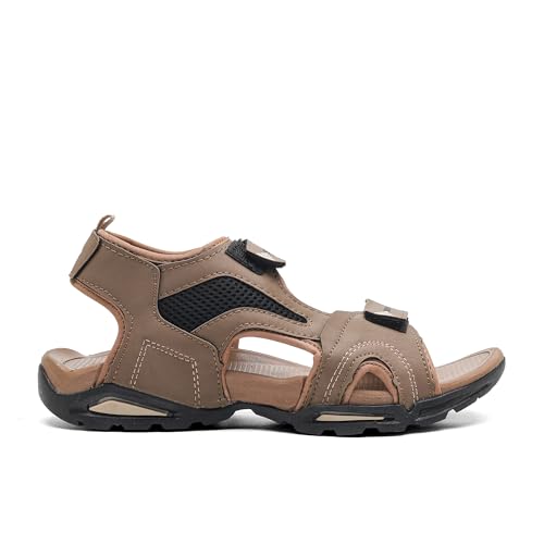 Image of ASIAN Vistara-47 Men's Sandals with Adjustable Straps, Cushioned Footbed & Anti-Skid Sole | Stylish Outdoor Sandals | Lightweight, Ideal for Travel & Beach