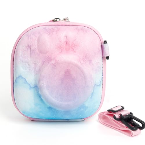 Bolsa protectora rígida para cámara con correa - Azul degradado miniatura 1