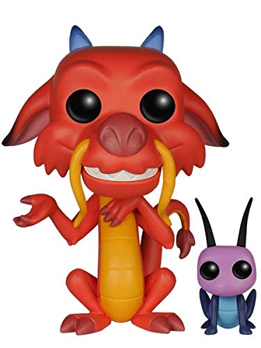 Disney Mulan - Boneco Pop Funko Mushu e Grilo