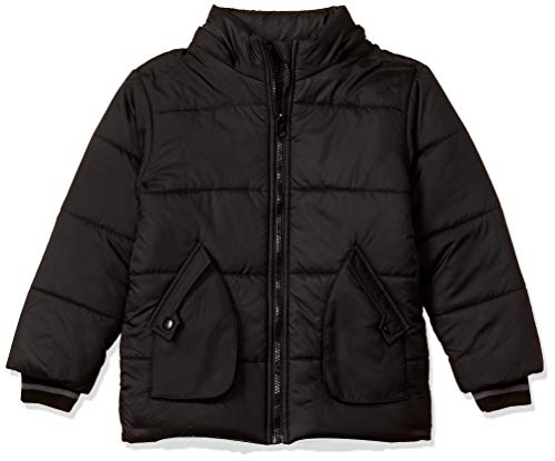Image of Amazon Brand - Jam & Honey Boys Quilted Winter Jacket With Detachable Hood | Age 2-12 Years