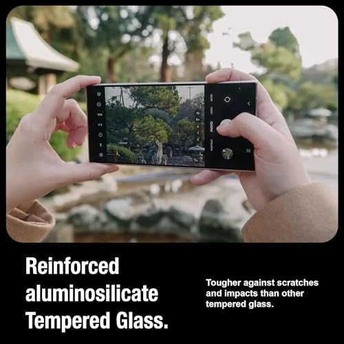 Image of Supershieldz NeoGuard Tempered Glass Screen Protector Guard for Samsung Galaxy S24 Ultra - Case-Friendly, Easy Installation