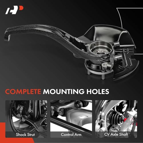 A-Premium Front Left Steering Knuckle & Wheel Bearing Hub Assembly by A-Premium - Used condition - Image 7