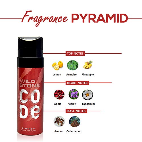 Wild Stone Code Copper, Steel & Titanium Combo