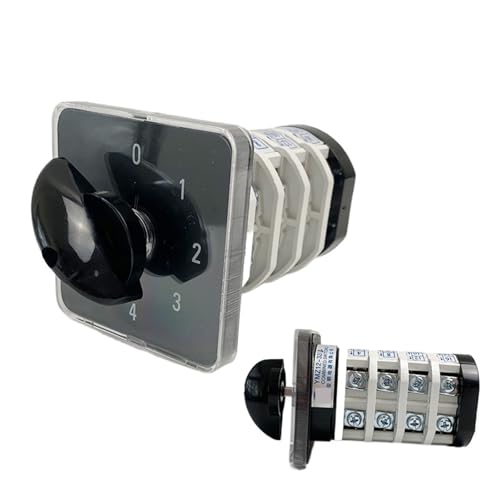 Interrupteur à came rotatif pour remplacer un sélecteur usé YMZ12-32/4 5 positions 32A 660V