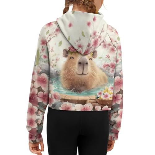 AFPANQZ Girls Half Zip Sweatshirts Collar Pullover Hoodies with Pockets Long Sleeve Hoodie Fit Girls 5-14 Years2