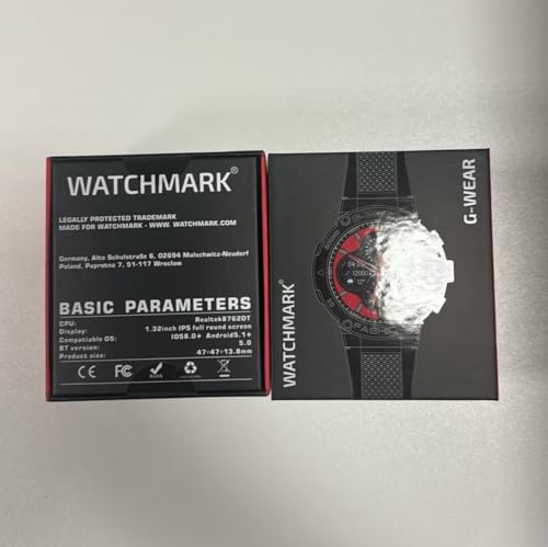 Watchmark G-WEAR Cz, Smartwatch In Silicone Nero - 4