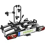 EUFAB Porte-Vélos Eufab 11522 Premium Pour 3 Vélos, Pour Attache de Remorque, Pliable, Pour 3 Vélos