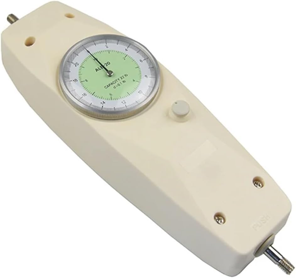 Digital Force Gauge, Analog Force Gau Meter Pointer Dynamometer 10N 10KG 500N 50KG(50N(5KG))