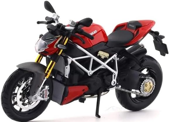 koenig-tom Maisto Ducati Super Naked S Bike Red 1/12
