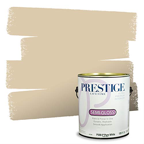 Prestige Paints Interior Paint And Primer In One, 1-gallon, Semi-gloss, Compa...