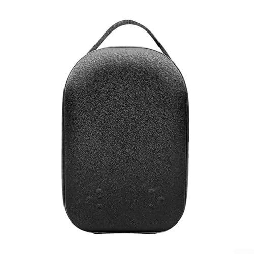 Zeroupshop Sac de rangement portable en EVA, grande capacité, accessoires pour manettes de casque, étui de transport portable pour voyage (noir)
